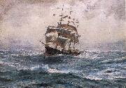 Thomas, A Ship running before a Gale